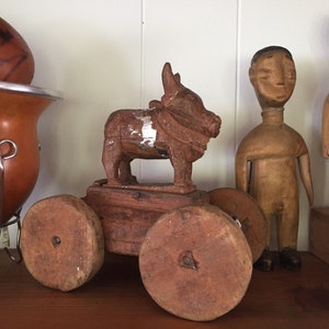 Indian Nandi Bull Folkart Toy