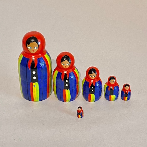 Polish Nesting Dolls Etsy