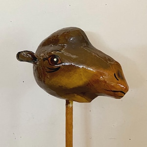 Mexican Papier Mache Camel Maraca - Rattle