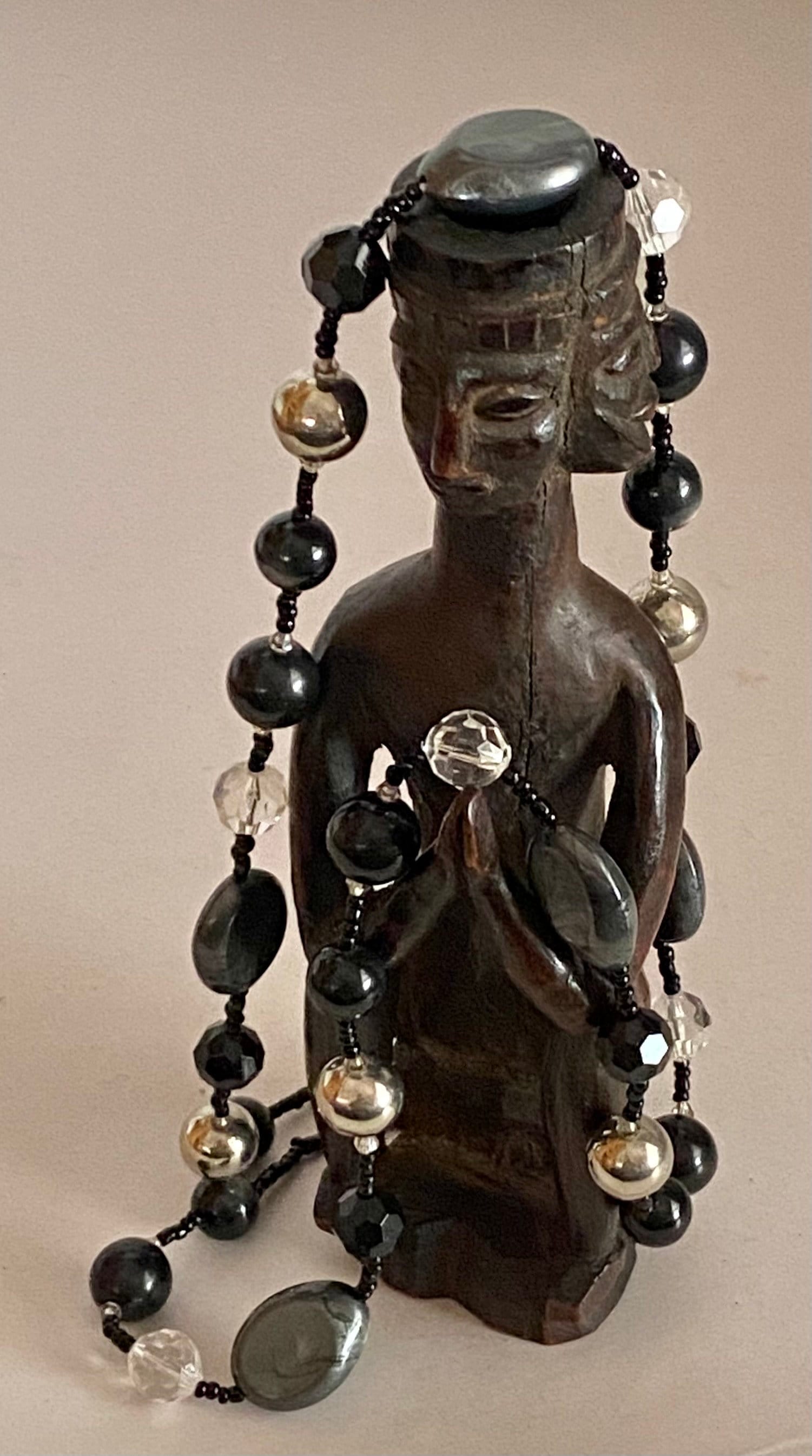 16世紀・エチオピア少数民族「魔除礼拝木彫像」除霊・精霊・生霊