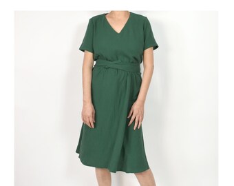 Cotton Gauze Dress Etsy