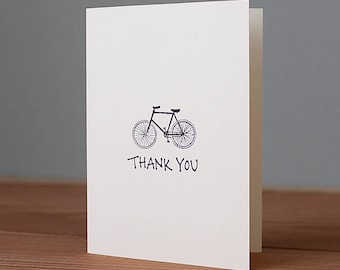 Details about   10 Thank You Cards Vintage Bicycles for Charity Bike Rides or Bicyclists Nancy 