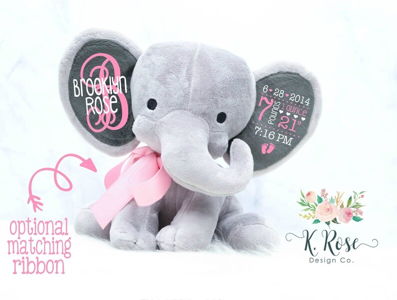 elephant baby announcement