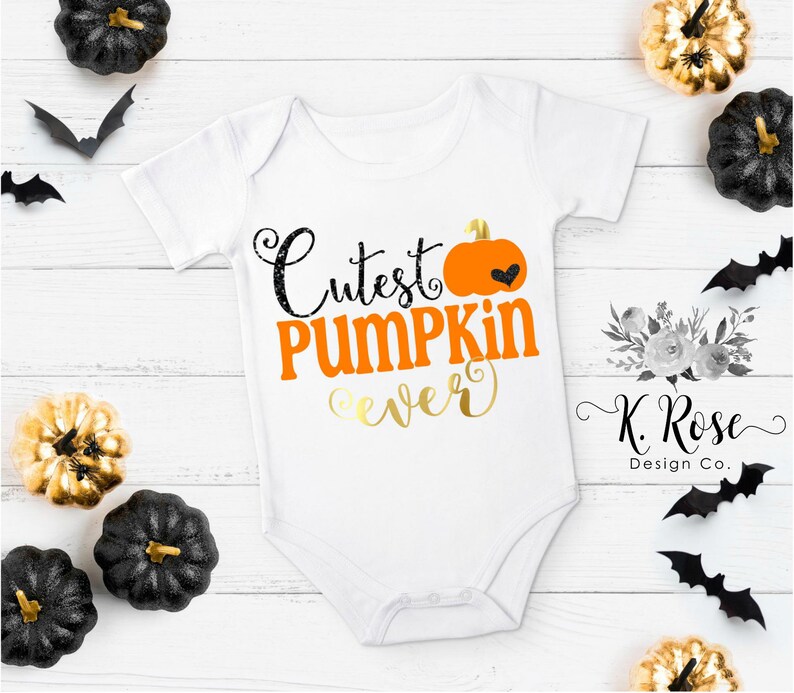 Cutest Pumpkin Ever Baby Girl Fall Baby Girl Halloween Pumpkin Patch Outfit Cutest Pumpkin In The Patch Halloween Outfit Fall Outfit
