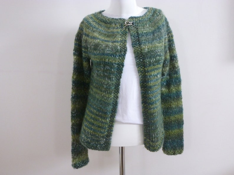 Green Cardigan