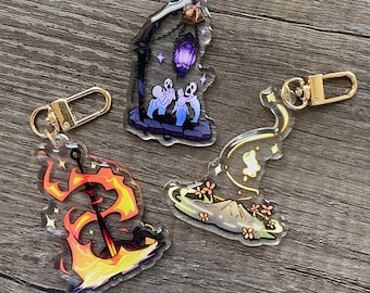 From Software Acrylic Charms - Bonfires