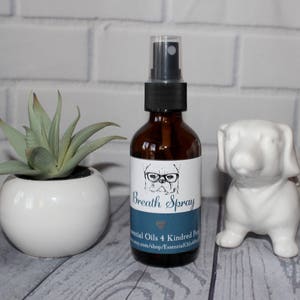 Dog Breath Spray - Bad Breath - Dog Tooth Cleaner - Natural Organic - Clean Healthy Dog Breath Alcohol Free Peppermint Dog Tooth Breath Mint