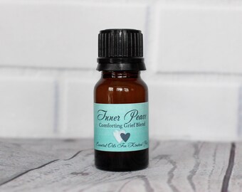 Inner Peace Comforting Grief Blend - Pet Loss - Loss Of A Loved One - Grief And Mourning - Essential Oils - Loss Of A Pet - Loss Support