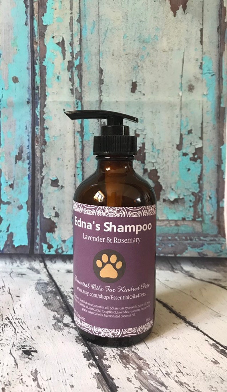 Edna's All Natural Dog Shampoo Lavender & Rosemary All Etsy