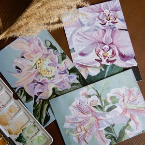 Flower Postcard Sets - Art Postcards
