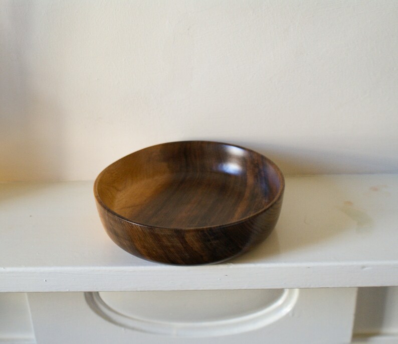 black walnut Handmade wooden bowl
