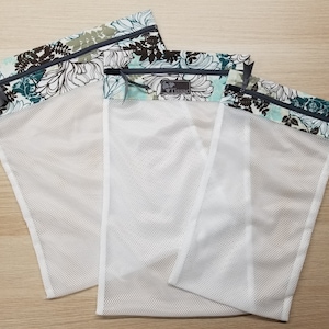 Sac pour machine à laver en coton/mesh  vêtement délicat
