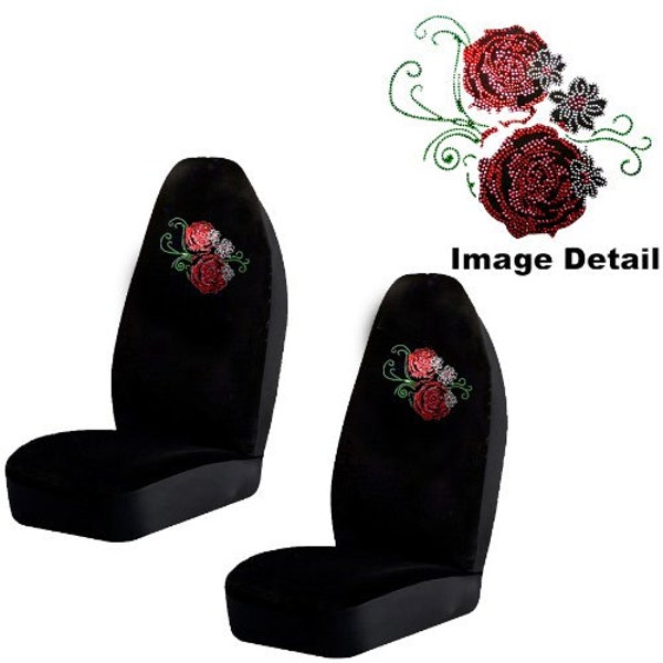 Red Bucket Seat Covers Etsy