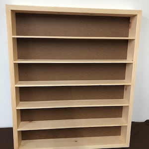 3&quot; Deep Medium Paint / Display shelf - wide spacing