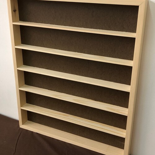 Large Paint / Display Shelf Narrow Spacing Etsy