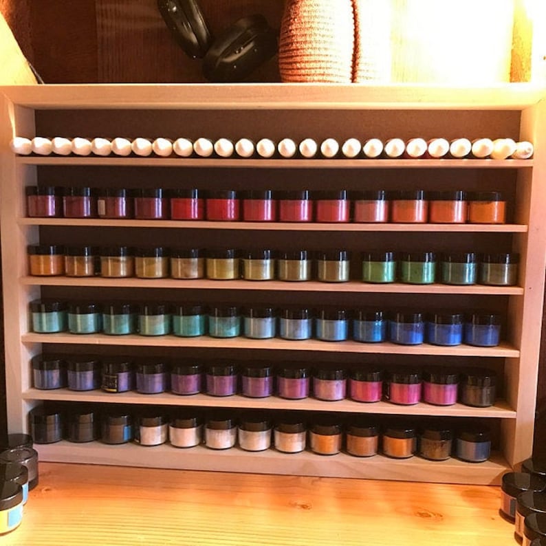 Pine Model Paint Storage Shelf 5 Shelf Etsy