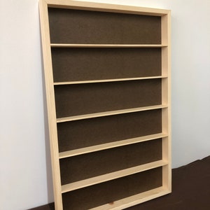 Large Paint / Display shelf - Craft Paint Spacing