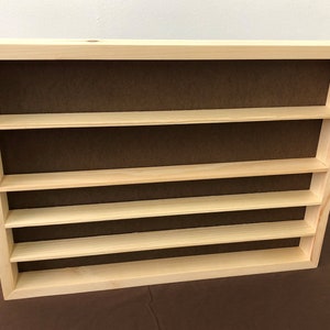 Pine Model Paint Storage Shelf 4 Shelf 