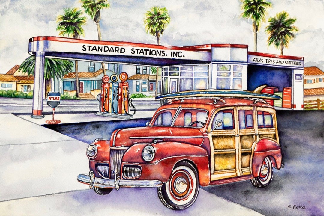 Pismo Beach Gas Up Etsy
