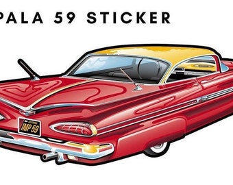 Red Impala Sticker