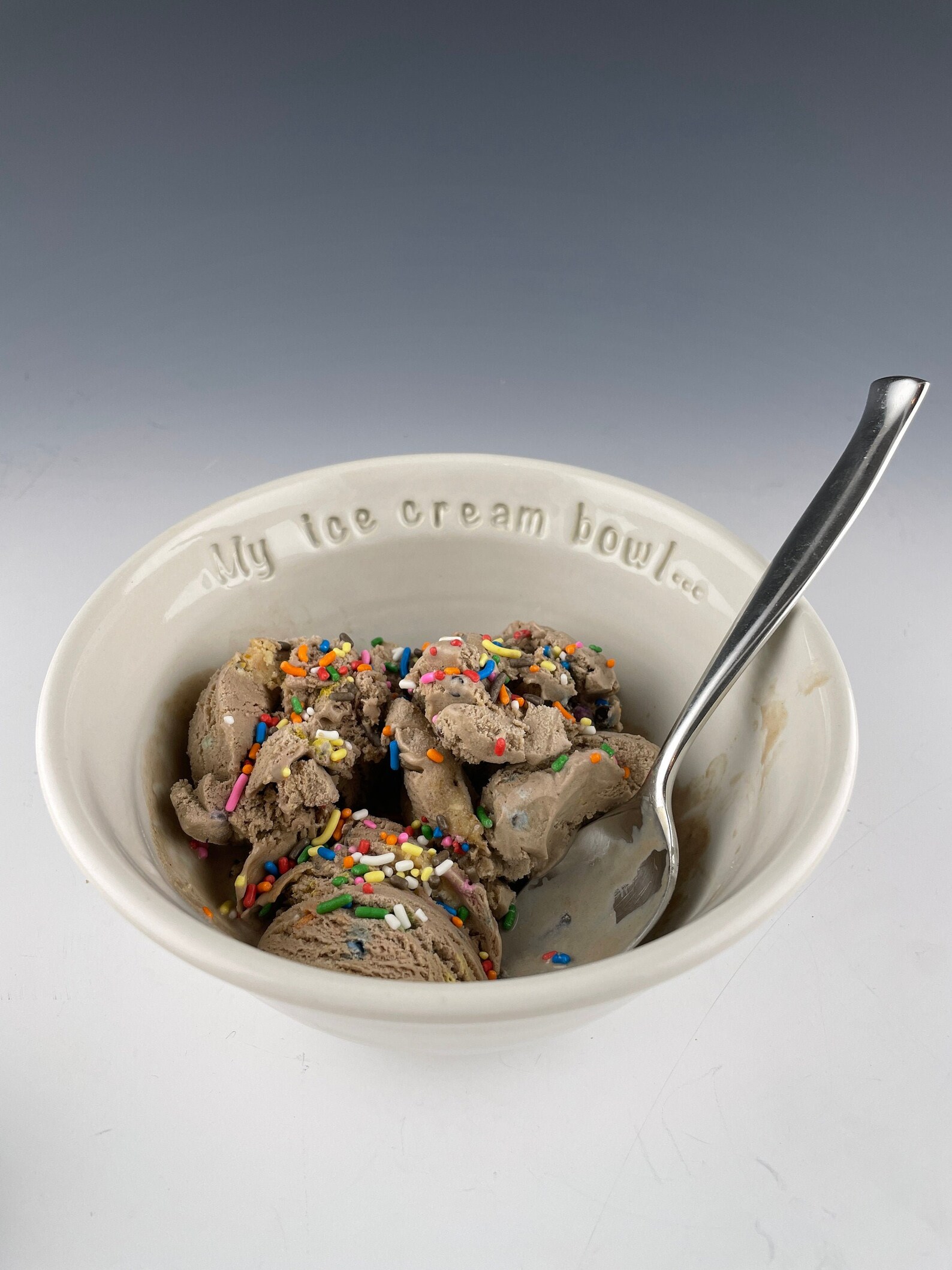 Handmade ice cream bowl white ceramic bowl ice cream bowl Etsy