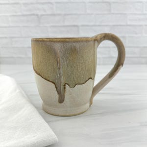 Ceramic coffee mug, handmade coffee mug, large coffee mug, ceramic brown mug, ceramic mug handmade pottery, large mug, mug for tea