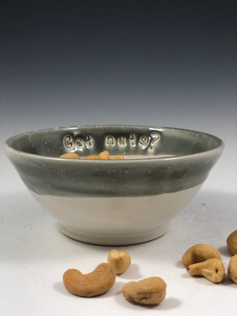Got Nuts handmade nut bowl ceramic nut bowl pottery snack Etsy