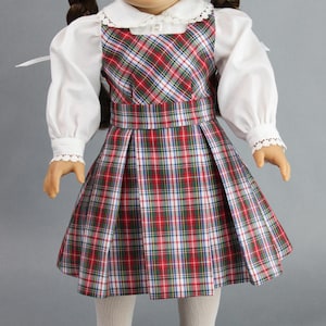 18 inch doll Vintage 1940s Style Doll Jumper and Blouse hand made for AG Dolls