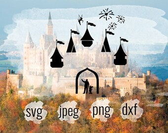 Download Disney Castle Svg Etsy