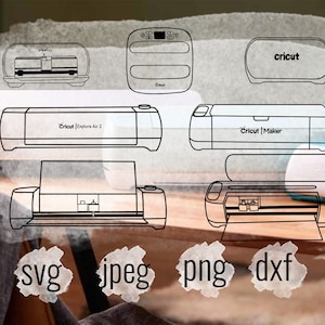 Cricut Machine SVG Bundle, Cricut Maker, Circut Explore Air 2, Cricut Joy, Cricut SVG Files, Cricut Tools, Cricut Cut File, Easy Press SVG