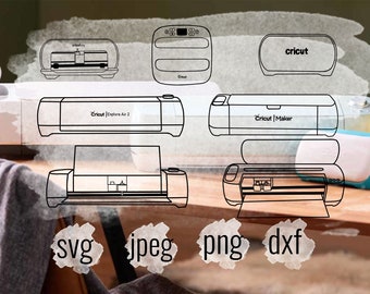Cricut Machine SVG Bundle, Cricut Maker, Circut Explore Air 2, Cricut Joy, Cricut SVG Dateien, Cricut Tools, Cricut Cut File, Easy Press SVG