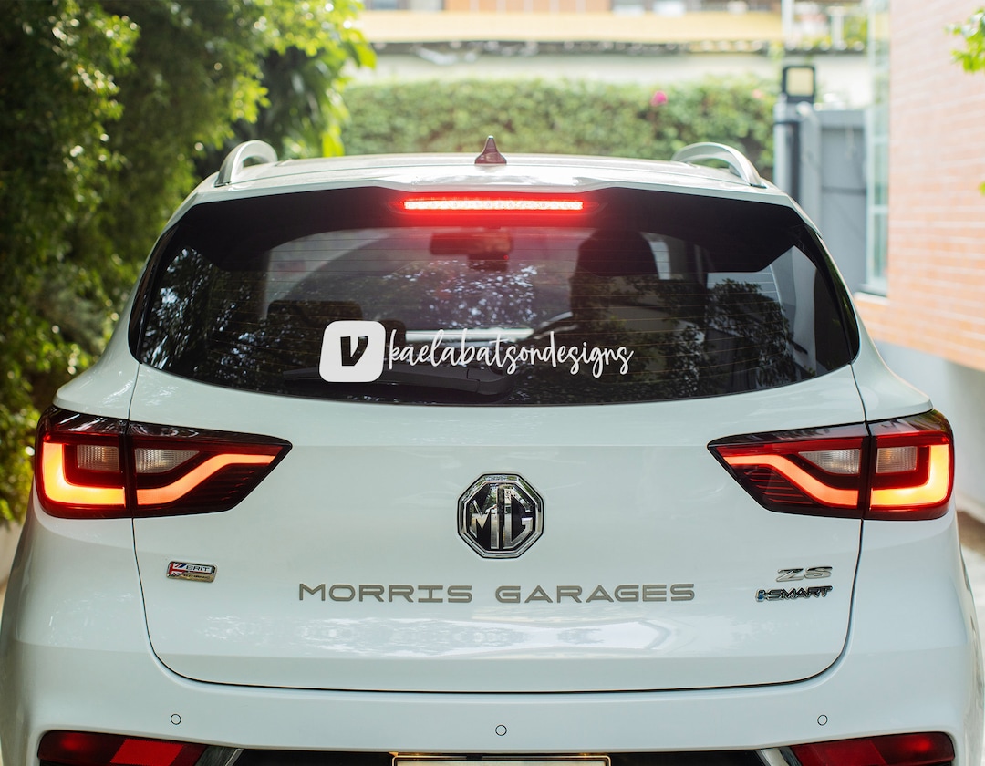 Venmo Name Removable Car Decal, Personalized Celebration Sign Sticker