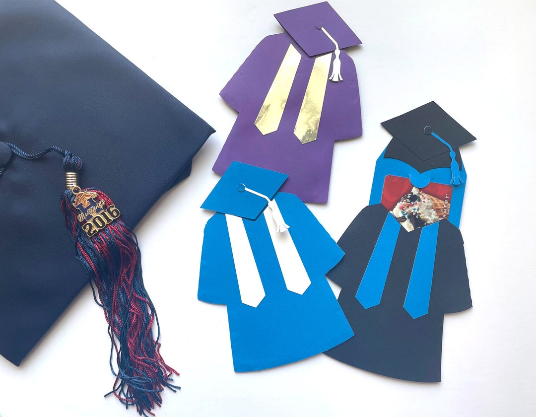 Graduation Gown Gift Card Holder, Class of 2024 Gift Card, High School
