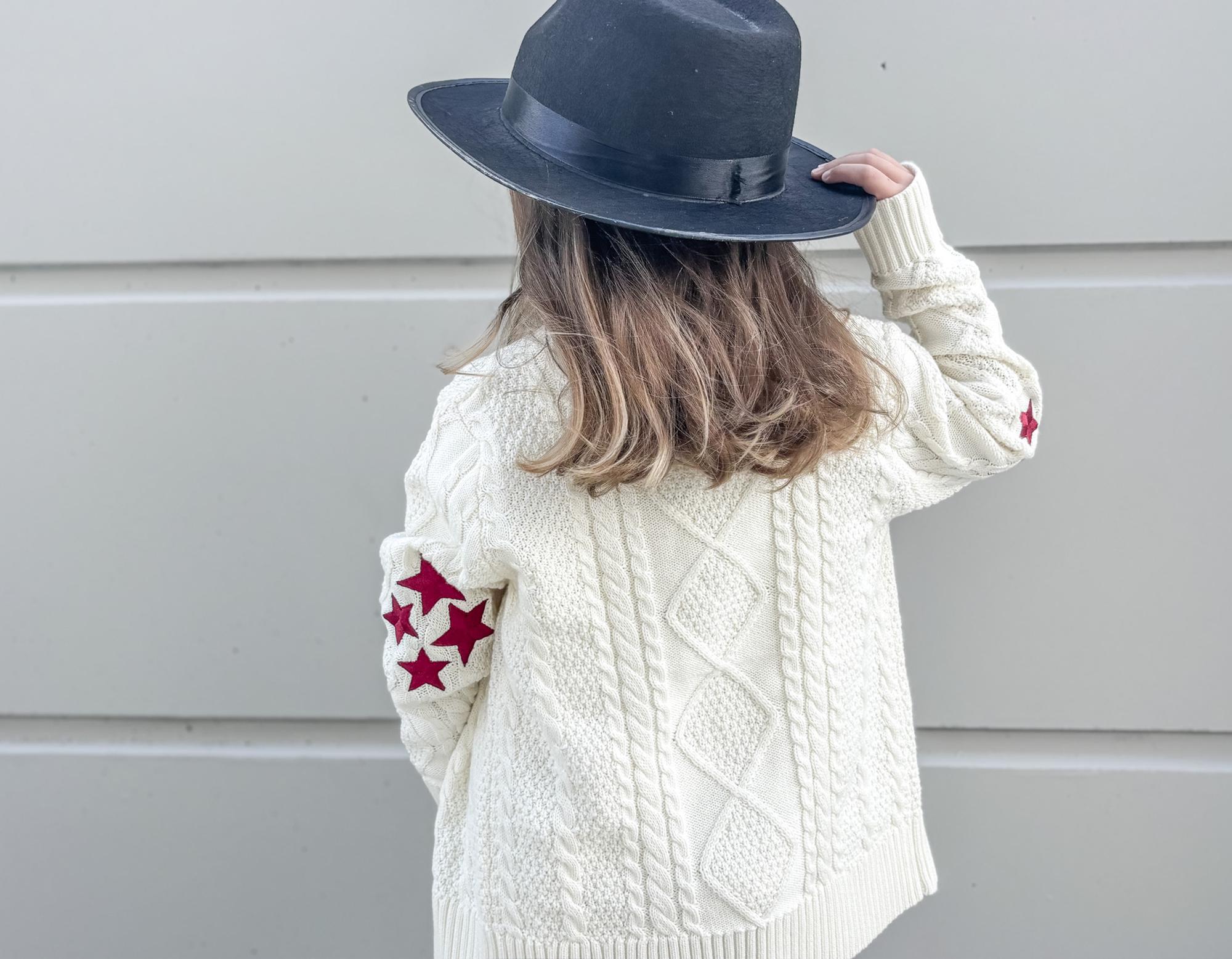 Taylor Cardigan for Kids, Folklore Cardigan, Swift Star Cardigan