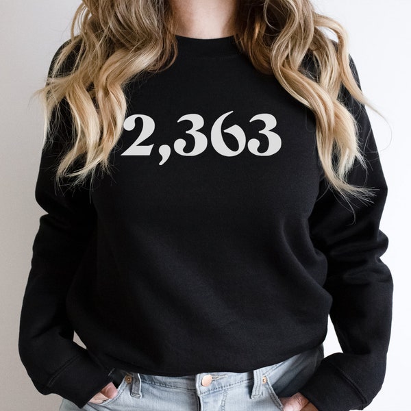 Fight for the 2363 Black Pro Life Sweat Shirt, Prolife Activist Sweat Shirt, Anti Abortion Shirt, Love Them Both Tee, Choose Life Unisex Tee