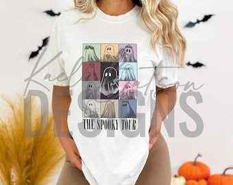 The Era Tour Ghost Comfort Colors Shirt, Halloween Eras Tour Sweatshirt, Taylor Ghost Eras Shirt, Spooky Eras Shirt, Halloween Era Tee Shirt
