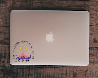 Kingdom Lights UV DTF Sticker, Popstar Album Sticker for Laptops, Car Windows, Water Bottles and more, Swif Fan Sticker