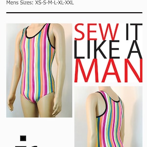 Mens Bodysuit Sewing Pattern PDF