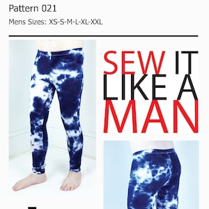 Mens Tights / Leggings Sewing Pattern PDF
