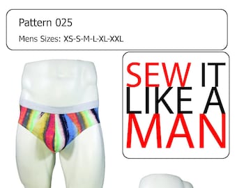 Men’s Backless Brief / Jockstrap PDF Sewing Pattern 025