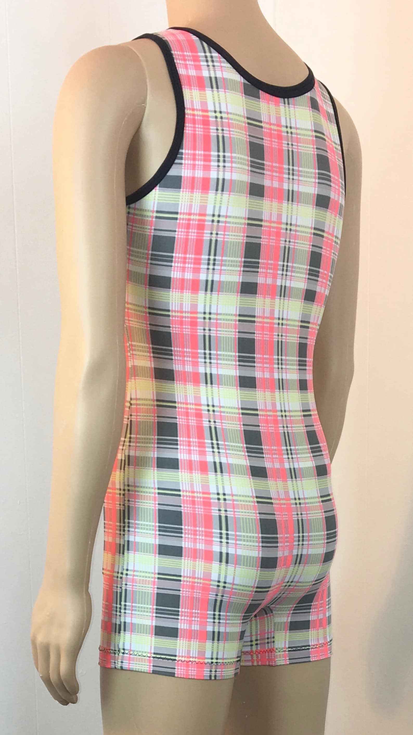 Mens Wrestling Singlet Sewing Pattern PDF Etsy