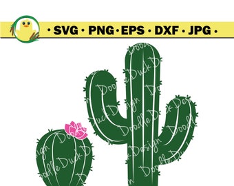 Cactus Graphic Set svg png jpg dxf eps