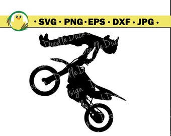 Dirt Bike #3 Graphic svg, png, eps, dxf, jpg