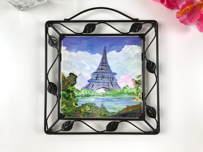 Personalized Ceramic Trivet Photo Keepsake Gift Custom Hot Etsy