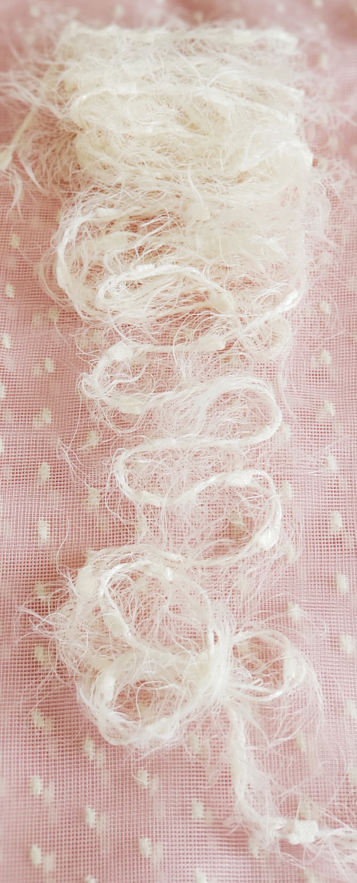 Yarn/Trim- Cream Color- For use in Junk Journals, Art Journals, Mixed…
