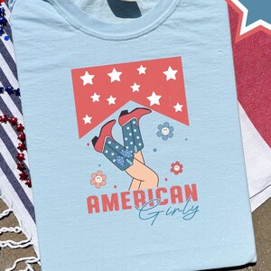 T-shirt USA PNG, camicia America png, camicia del 4 luglio png, maglietta del 4 luglio, camicia patriottica svg, camicia Girlie USA