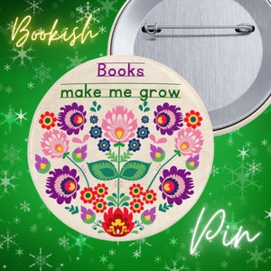 Backpack Pins, Bookish Pin | Gift for Book Lovers | Banned Books Pin | Feminist Book Gift | romantasy reader | Gift for Book Nerd