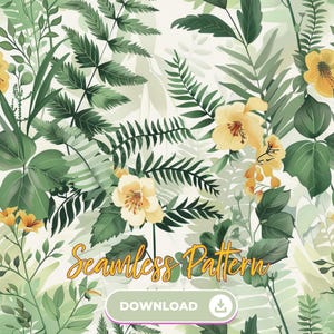 Archivos sin costuras boho, archivo sin costuras, patrón sin costuras de primavera, flores silvestres boho, PNG floral, minimalista, etéreo, pastel, clip art floral