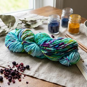 8ply(DK) Soft Australian Merino Yarn - Tutti Fruitti image 2