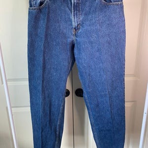 Levis 550 Relaxed Fit Tapered vintage jeans 2005 100% cotton